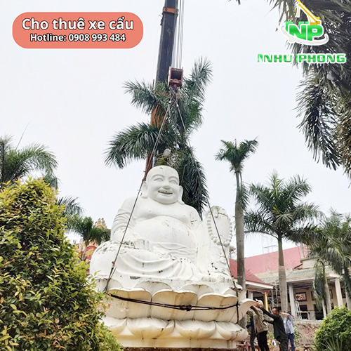 Cho thuê xe cẩu tượng Phật